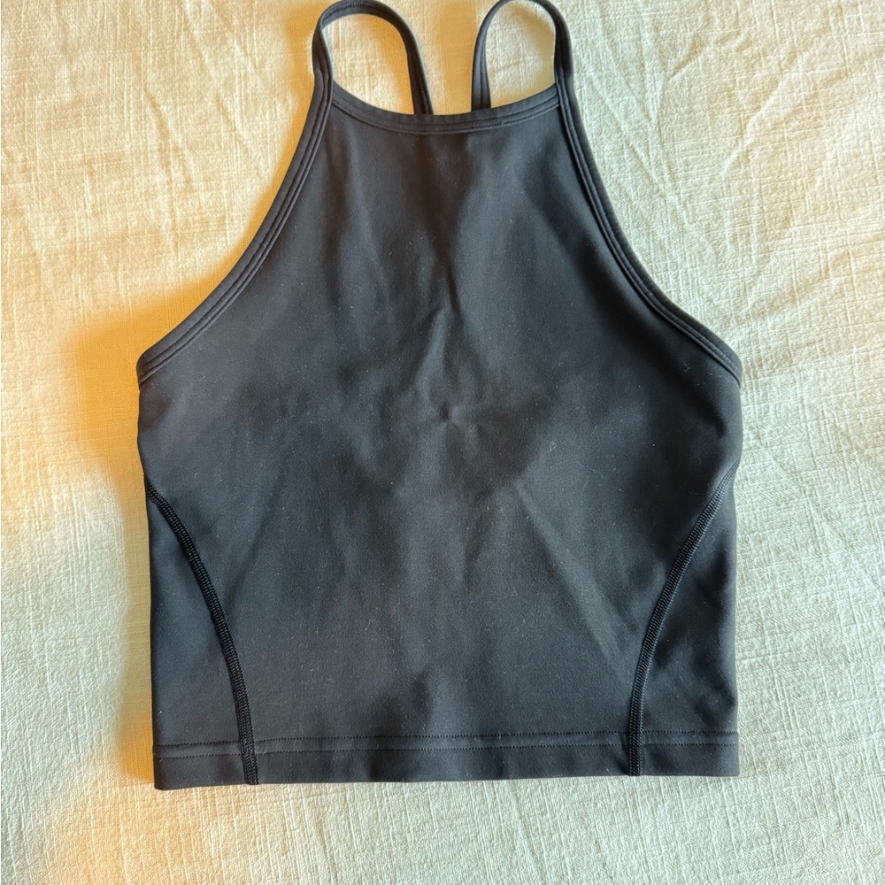 Lululemon Wunder Train High-Neck Cross-Back Tank Top